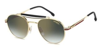 Carrera 381/S W3J/D6 Mens Sunglasses Gold Size 52