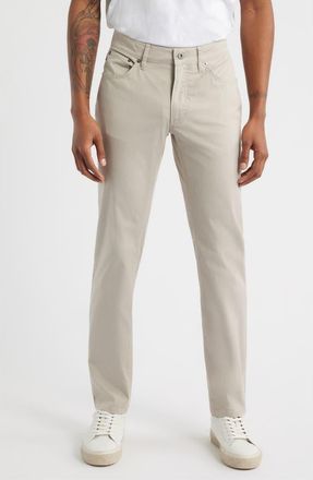 Brax Chuck Modern Fit Chambray Pants in Sand at Nordstrom, Size 30 X 34