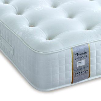 Bedmaster Cotswold 3000 Pocket Sprung Natural Mattress in White | Size: Double