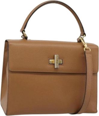 Celine Pre-owned Vintage Hand Bag - Dames - Vintage Handtas - Bruin - ONE Size - Leer - Vintage
