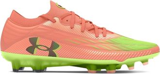Under Armour Mens Magnetico Select 4 Firm Ground Football Boots in Orange - Size UK 7.5