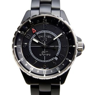 Chanel Pre-owned Chanel J12 Automatic Black Dial Watch H3101