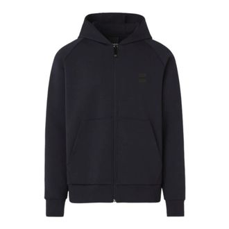 Outhere Aura Hoodie - Heren - Vesten met rits - Blauw - L - Katoen - Hoodies & sweatvesten