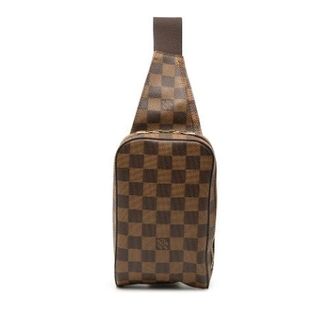Louis Vuitton Tweedehands Canvas Louis Vuitton tassen - Dames - Pre-owned - Bruin - Maat: ONE Size