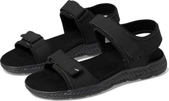 Propét TravelActiv Aspire Womens Sandals Black : 8.5 N (AA)
