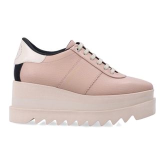 Stella McCartney Stella McCartney, Sneakers, female, Pink, Size: 10 US Sneak-Elyse Platform Trainers