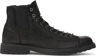 Kazar Zwarte herenlaarzen. Dit product valt groot uit. - Heren - Veterlaarzen - Zwart - 46 EU - Schoenen