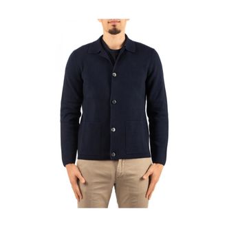 Hindustrie Heren, Truien, Blauw, Maat: 2XL