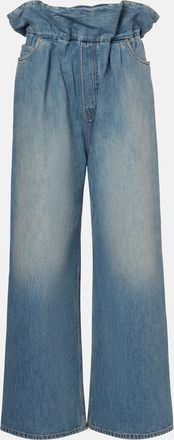 Loewe Jeans Flamenco a vita alta e gamba larga