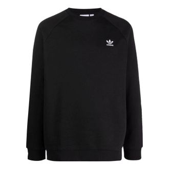 adidas originals Adicolor Essentials Trefoil Crewneck Sweatshirt Black H34645