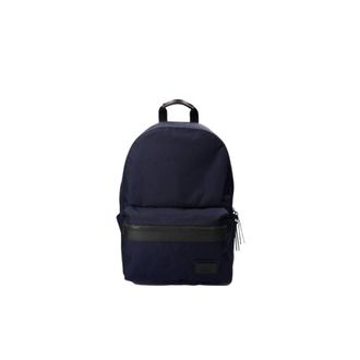 Premiata Backpacks, male, Blue, Size: ONE SIZE Versatile Nylon Backpack with Leather Finish