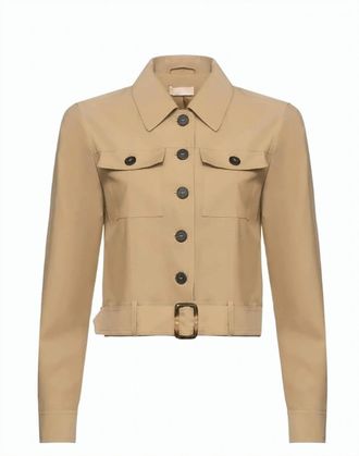 Liu Jo Belted Structured Collar Jacket