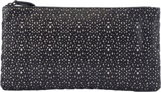 Bottega Veneta Black Leather Clutch Bag (Pre-Owned)