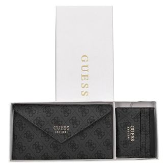 Guess Set de Regalo: Cartera y Tarjetero - Accessories - Mujer - Negro - ONE SIZE