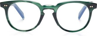Cutler and Gross Occhiali tondi - Verde