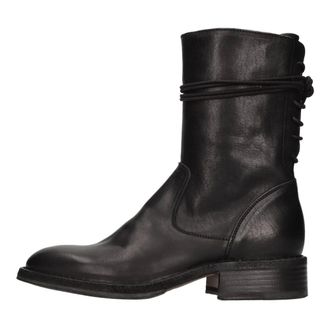 Fiorentini + Baker Laarzen Zwart - Dames - Veterlaarzen - Zwart - 37 1/2 EU - Leer - Schoenen