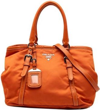 Prada Pre-owned Vintage Satchel - - Pre-owned - Donna - Arancione - ONE SIZE