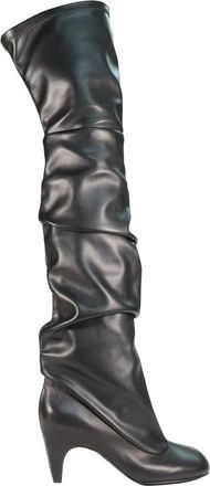 Vic Mati&eacute; L42 Edge Cuissard Boot - Dames - Over de knie laarzen - Zwart - 38 EU - Leer - Schoenen