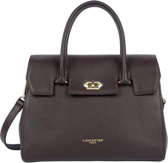 Lancaster Milano Cosmos Flap Bag M - Dames - Tassen - Bruin - Maat: ONE Size Leer