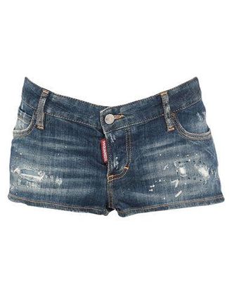 Dsquared2 BOTTOMWEAR - Denim shorts on YOOX.COM