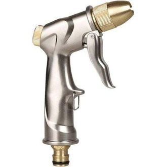 OEM Pistola Pulverizadora Para Manguera De Jard&iacute;n Con Boquilla De Lat&oacute;n, Pulverizador De Mano De Aleaci&oacute;n De Zinc De Alta Presi&oacute;n Para Lavado De Coches/ri