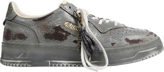Autry Medalist Low - Heren - Sneakers - Grijs - 43 EU - Leer - Schoenen