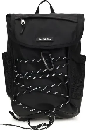 Balenciaga Technical Nylon Backpack Black