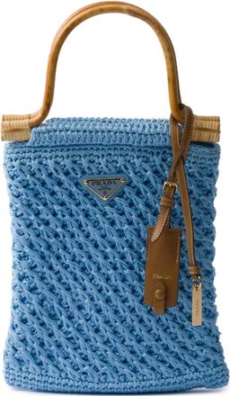 Prada Borsa a mano mini - Blu