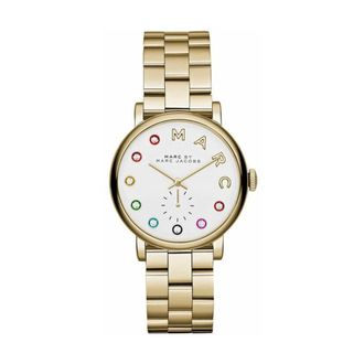 Marc Jacobs Accessoires, Dames, Geel, ONE Size, Mbm 3440 Horloge