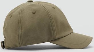 Mango Cappellino tinta unita cotone kaki - Uomo - Taglia unica - MANGO MAN