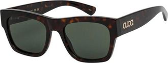 Gucci Zonnebrillen - Heren - Zonnebrillen - Bruin - 54 MM - Accessoires