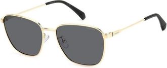 Polaroid Sunglasses, male, Yellow, 56 MM, PLD 4159/G/S/X Sunglasses