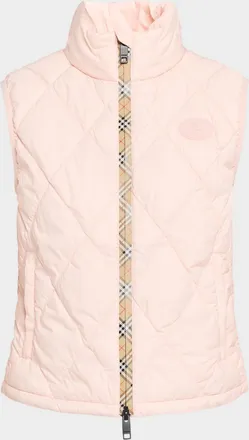 Burberry Cheswick Quilted Zip Vest