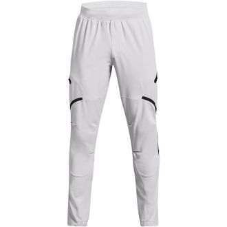 Under Armour Mens Unstoppable Solid Patterned Slim Combat Pants in Grey - Size X-Large