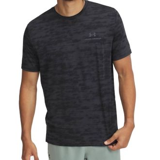 Under Armour Vanish Energy Printed Shirt Top In Anthracite
