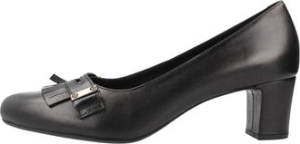 Geox D Umbretta - Dames - Pumps - Zwart - 38 EU - Leer - Schoenen
