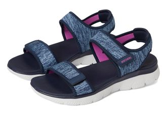 Skechers Womens Summits-Cutest Icon Sport Sandal, Navy, 5 UK
