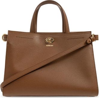 Burberry Kleine Cotswolds Tote - Dames - Handtassen - Bruin - ONE Size - Wol - Tassen