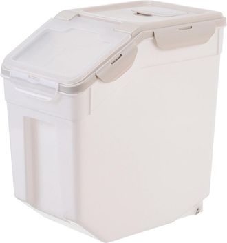 OEM Juego De 10 Recipientes De Almacenamiento Herm&eacute;ticos, Con Capacidad De 10 A 15 Kg, Libres De Bpa, A Prueba De Insectos, Para Arroz, Harina, Cereales O