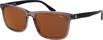 BMW Gray Plastic Mens Sunglasses