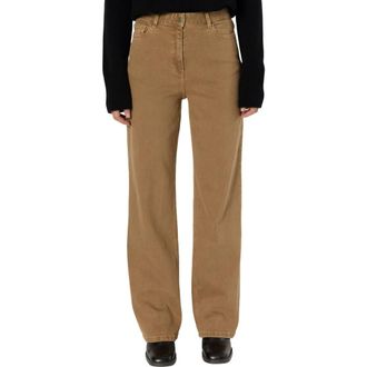Gerard Darel Clea Straight Jeans in Camel at Nordstrom, Size 12