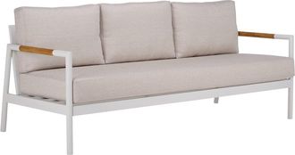 Safavieh Couture Chryssa Aluminum Patio Sofa