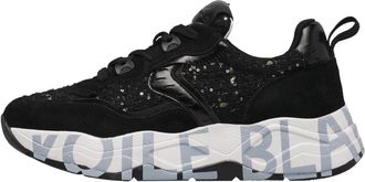 Voile Blanche Club 105 - Dames - Sneakers - Zwart - 37 EU - Leer - Schoenen