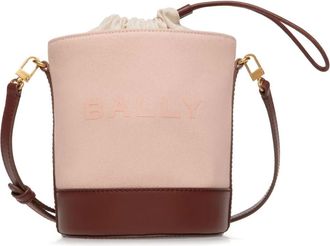 Bally Bar kleine bucket-tas - DUSTY PETAL/RUSSET+O