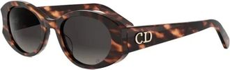 Dior Sunglasses, female, Brown, Size: 51 MM Diorglow B3I 25A1 Sunglasses