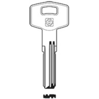 OEM 5 X Silca Te24 Chiave Punzonata Ottone