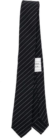 Thom Browne Cravatta con design classico - Blu