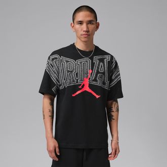 Nike Jordan Mens Jordan Graphic T-Shirt in Black | IQ0708-010