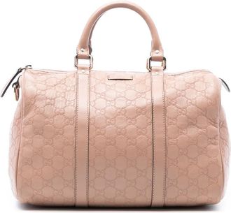 Gucci Borsa Guccissima Joy Boston media 2016-2025 - Rosa
