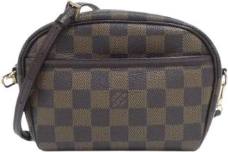 Louis Vuitton Pre-owned Cross Body Bags, female, Brown, Size: ONE SIZE Pre-owned Pochette Shoulder Bag